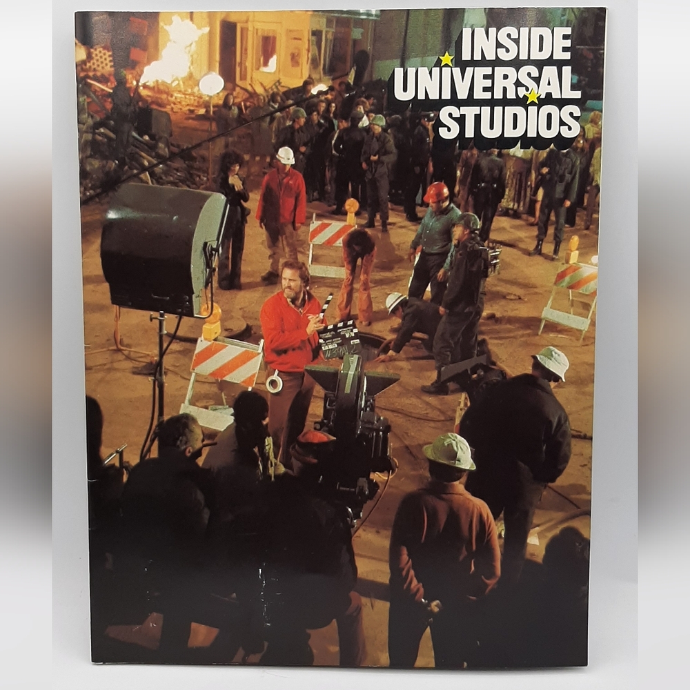 Vintage 1973 Rare Inside Universal Studios Souvenir Booklet Magazine